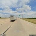 Semi truck smoking on I-35 shoulder