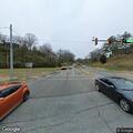 Reckless white sedan speeds wrong way through streets
