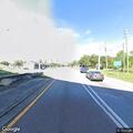 White Mazda waits for ambulance on I-4 off-ramp