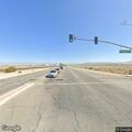 Two cars blocking traffic at Sierra Highway