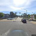 Priority traffic crash at Alameda de las Pulgas