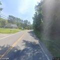 Tree blocking roadway on Route 295 in Canaan