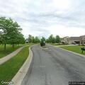 Deer blocking roadway at County Road E
