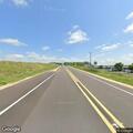 Semi truck stopped on ramp for missing license plate