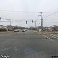 Traffic stop on white Honda Accord
