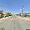 Person with kitchen knife running toward Highway 99