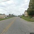 Traffic stop of black truck on Angular Street