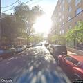 Unattended double-parked car blocks Union Avenue