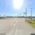 Traffic stop on black Ford pickup truck