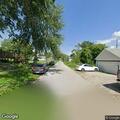 Person walking in traffic lane near Nebraska Avenue