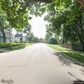 Tree blocking roadway at South Garfield and Clark