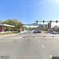 Disabled vehicle blocking roadway at highway junction