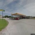 Single-car crash at truck stop, driver ill