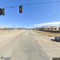 Traffic backup near business giveaway on Lee Highway