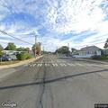 Motorcycle and car crash on Montauk Highway