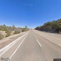 Reckless red car swerving on Highway 14 westbound