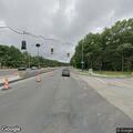 Light fixture down at bus stop on NY-347