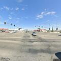 Search for red Nissan sedan after traffic incident