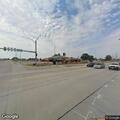 Traffic stop involving blue Ford pickup truck