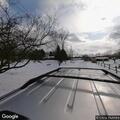 Officers check parked vehicle at Harding Park