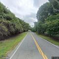 Dead deer blocking roadway near East Mecox Road