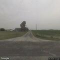 Minor road damage from farm equipment on 500 East