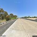 Pedestrian and debris blocking lanes on Highway 94