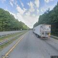 Disabled tractor trailer blocking part of I-26