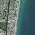 Woman alone wandering neighborhood naked in apartment area