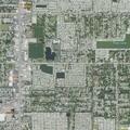 Person suffering heat exposure in mobile home park