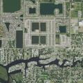 Brush fire reported on West Gene Street