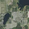 Person suffering abdominal pain at home in Winter Haven