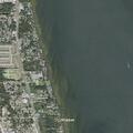 Strong thunderstorm over nearshore waters by Sharpes