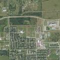 Woman with blurred vision and facial bruise in Angleton