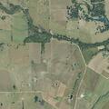 Grass fire caused by tractor spark in Moulton
