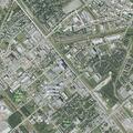 Person having chest pain at hospital near Medical Center Blvd