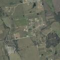 Large hole in roadway on Rocky Road