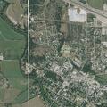 Abandoned truck blocks lane at FM 473 and Highway 27
