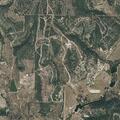 Half-acre brush fire burning uphill near Kerrville