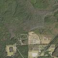 Brush fire near homes and campground in Raiford