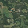 Log cabin structure fire on St Delight Road