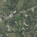 Heavy vegetation fire near West US 290 in Blanco County