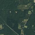 Helicopter landing zone set up for medical emergency in field