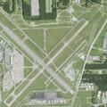 ATC observing helicopter at about 600 ft on left downwind for Runway 17