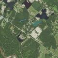 Large wood fire near Highway 16 structures