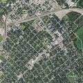 Single-vehicle crash at Vine and Avenue J
