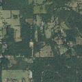 Grass fire near church and trailer house in county