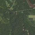 Brush fire burning along Highway 124 in Enterprise