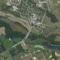 Stalled semi truck blocking FM 66 in Avalon