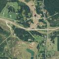 Grass fire near house and barn on Highway 43
